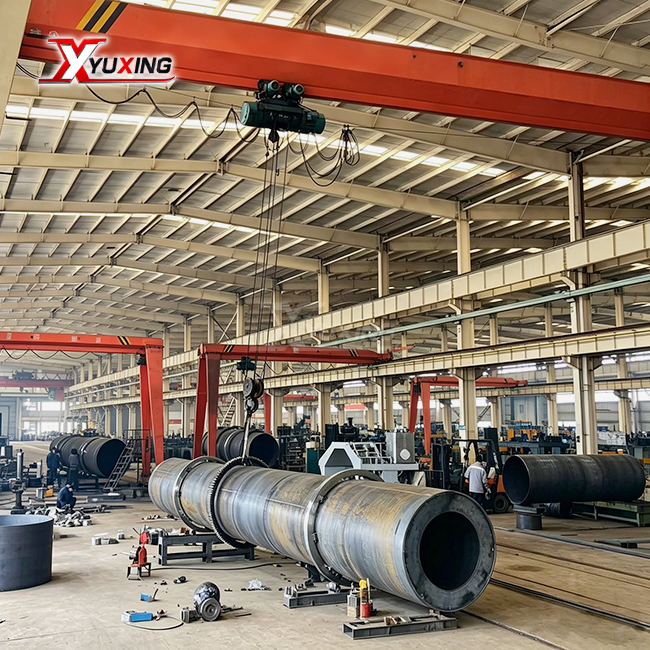 rotary fertilizer cooling machine